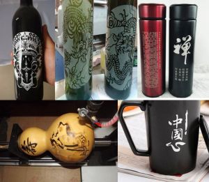周口项城酒瓶葫芦工艺品激光雕刻机